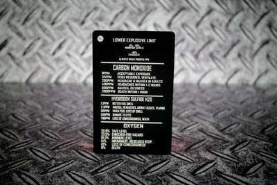 4 Gas Metal Reference Card