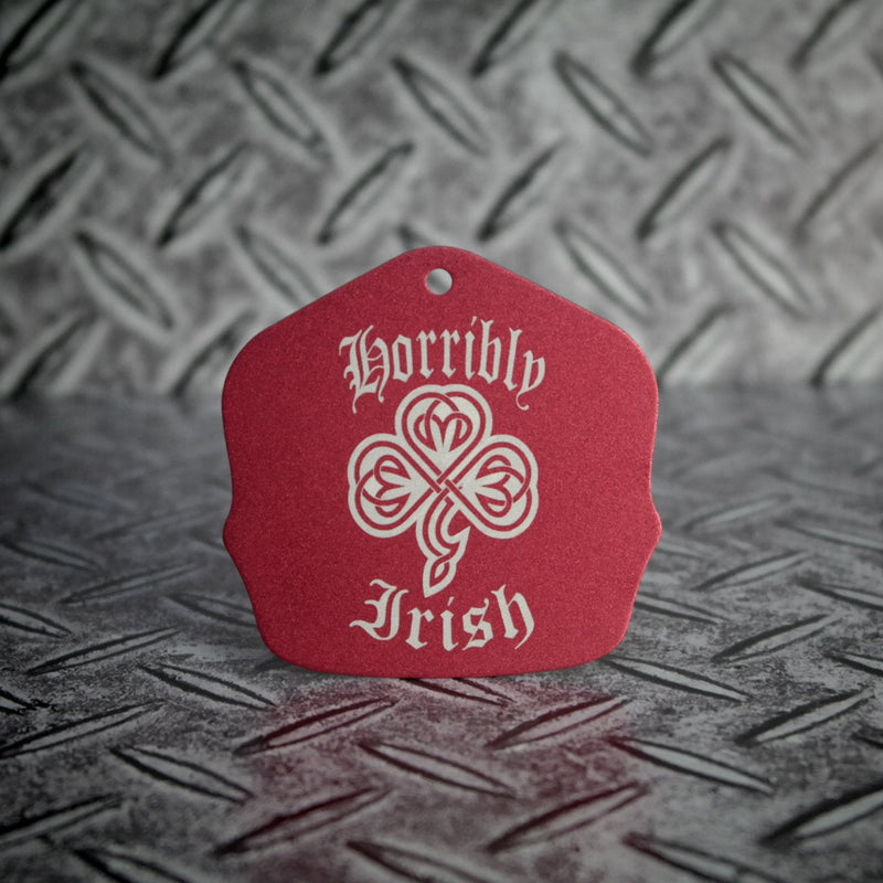 Horribly Irish Laser Engraved Key Tin