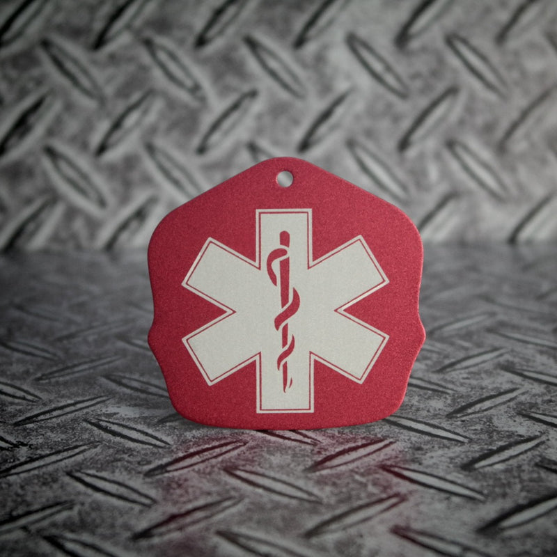 Star of Life Laser Engraved Key Tin