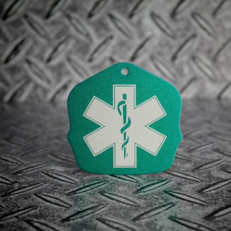 Star of Life Laser Engraved Key Tin