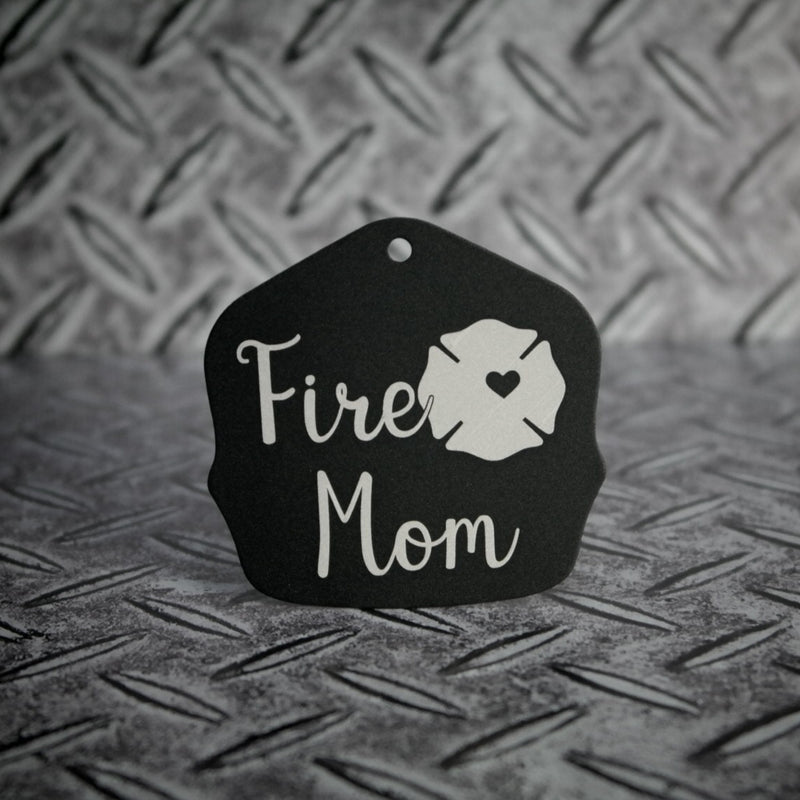 Fire Mom Laser Engraved Key Tin