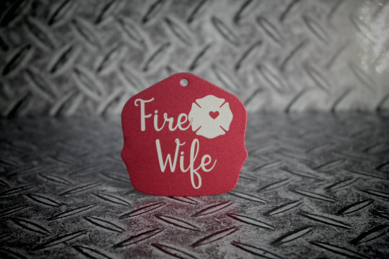 Fire Wife Laser Engraved Key Tin